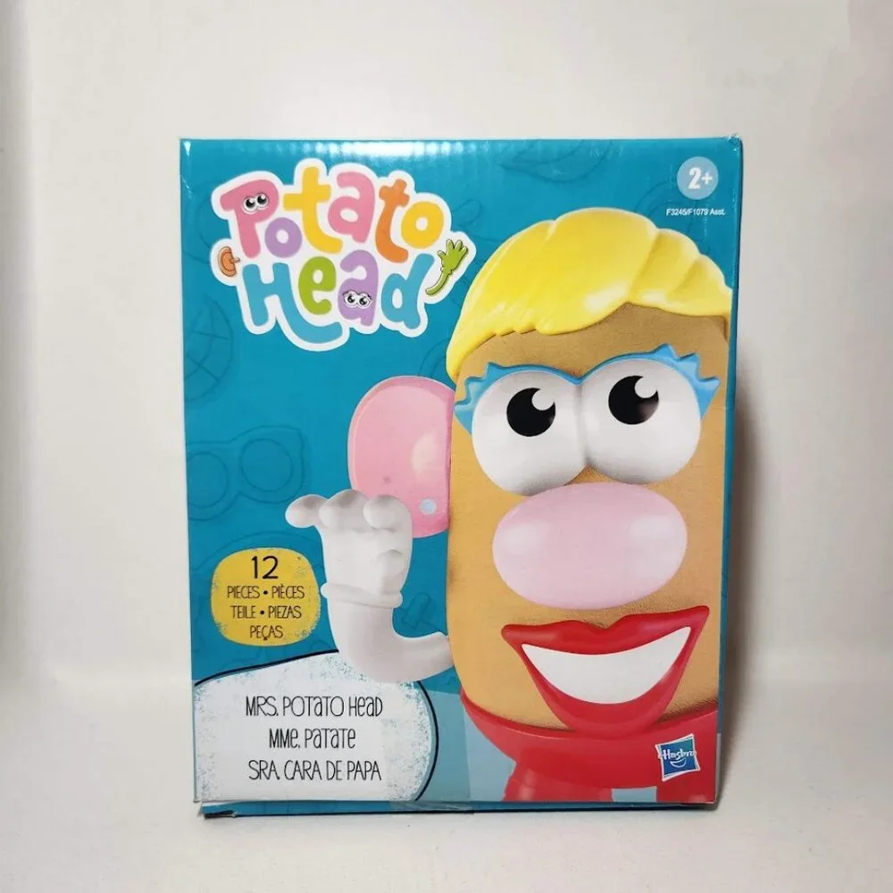 Potato Head Mrs. Potato Head Classic Toy Toddler12 Parts Pieces Learning Toy INC